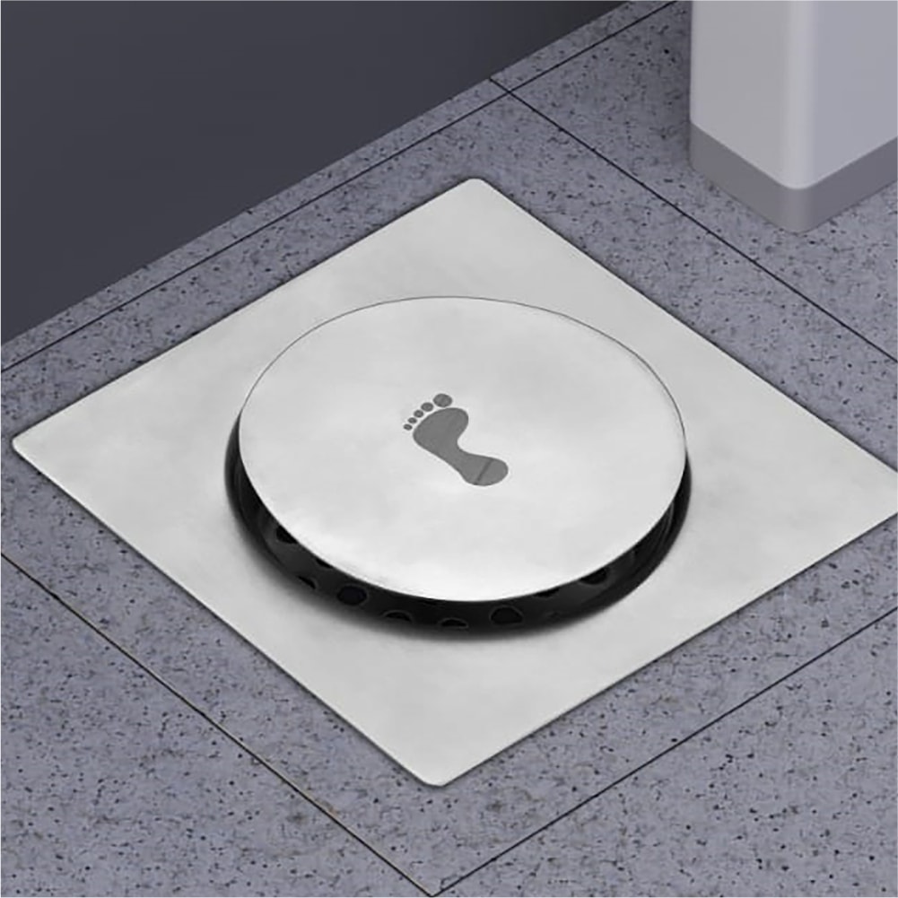 POP - UP FLOOR TRAP ( SS 304 ) SATIN FINISH